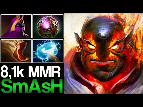 SmAsH 8000 MMR Plays Ember Spirit vol 2 - Dota 2