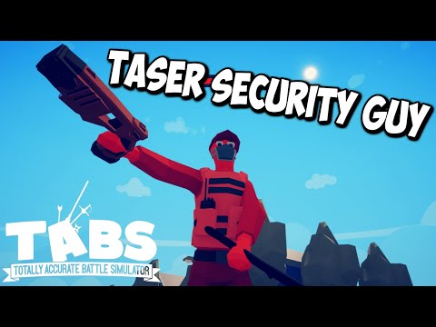 ⚡Taser Security Guy vs Every Faction - Totally Accurate Battle Simulator TABS