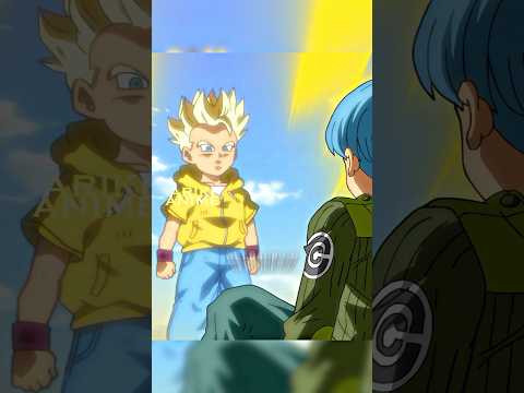 Trunks Gives Himself A Pep Talk