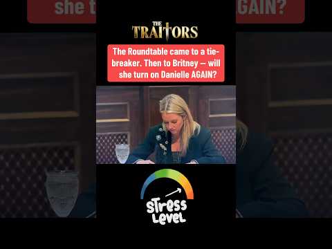 It All Comes Down to Britney’s Tiebreaker Vote on The Traitors US! What Will She Do?