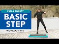 Basic Step Aerobics Workout 10 Fun Sweaty 35 MIN