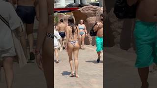 ☀️The Best Aqua Park Walking Tour Fun -Dream Holiday🌴 #waterpark #waterslide #aquapark