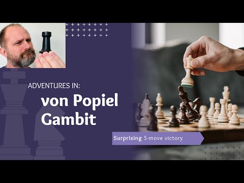 von Popiel Gambit:  Well that was fast...