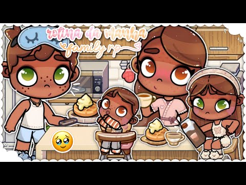 *AESTHETIC* Family Morning Routine 🌞☕ | Avatar World Pazu RP 🐾