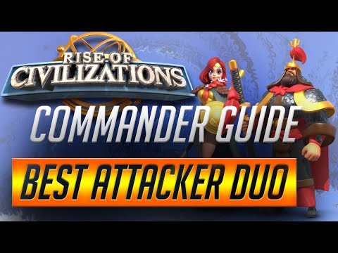 Commander Guide Best Attacker Duos| Rise of Kingdoms