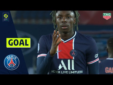Goal Bioty Moise KEAN (16' - PSG) PARIS SAINT-GERMAIN - STADE BRESTOIS 29 (3-0) 20/21