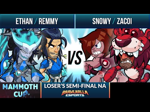 Ethan & Remmy vs Snowy & Zacoi - Loser's Semi-Final - Mammoth Cup 2020 - 2v2 NA