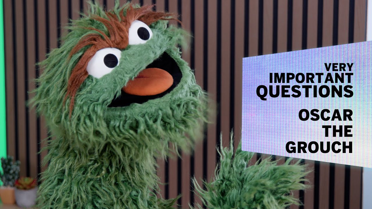 Oscar the Grouch talks favorite trash and why it’s OK to be grouchy