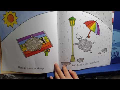 Where is the green sheep?