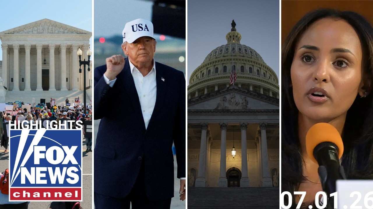 Fox News Highlights - July 1st, 2026
