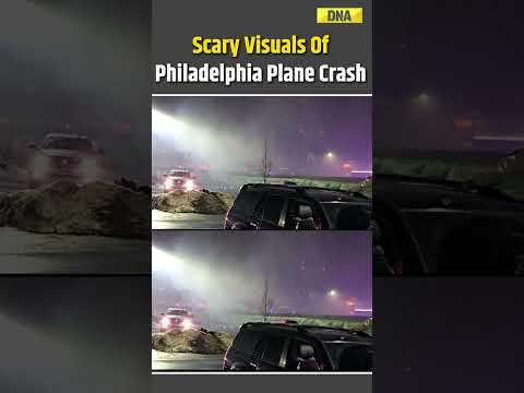 Scary Visuals Of Philadelphia Plane Crash That Killed 6 #philadelphia #planecrash #usplanecrash