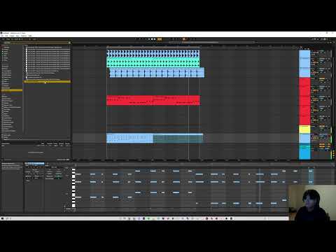 First Time Ableton Recording w/ OBS & Webcam - Test