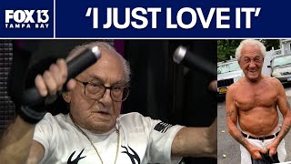 99-year-old Floridian lifts weights for 3 hours a day