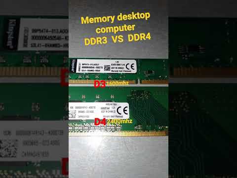 DDR3 vs DDR4  memory desktop