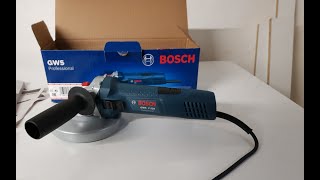 Unboxing Bosch Professional Winkelschleifer GWS 7-125 Deutsch