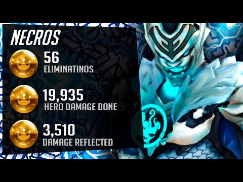 Necros Incredible Genji Gameplay - 56 elims! [ Overwatch Season 32 Top 500 ]