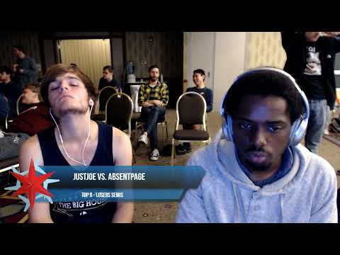 Super Rubicon 2 - AbsentPage (Fox) vs. JustJoe (Falco) - SSBM - Top 8, Losers Semis