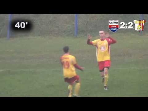 Adrian Haszczyc  2:2 (40') 14 kolejka Okręgówki: Kolejarz Stróże - Płomień Limanowa