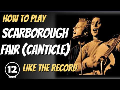 Scarborough Fair (Canticle) - Simon & Garfunkel | Guitar Lesson