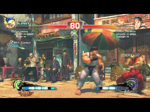SSF4 AE: iDoCombos(Yun) vs i504thLoNeWiSo(RYU)