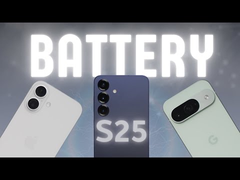 Samsung Galaxy S25 vs iPhone 16 vs Pixel 9 EXTREME Battery Drain Test