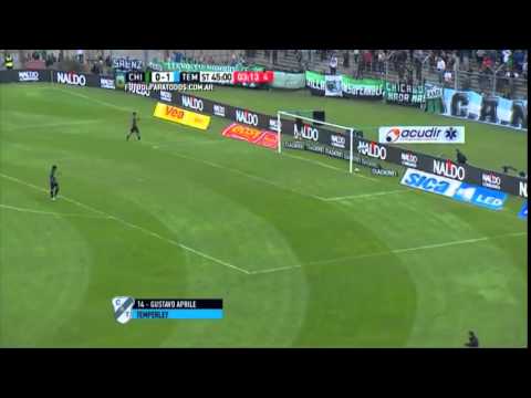 Gol de Gustavo Aprile Nueva Chicago 0-2 Temperley