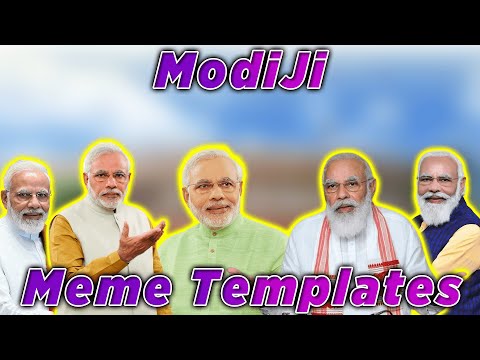 Top 10 Modi Ji Memes || Copyright-free Meme template || Free Download