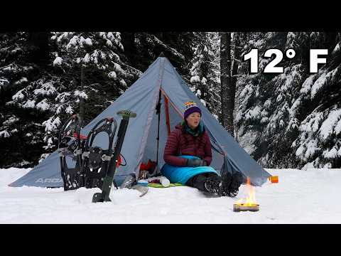 Confronting My Fear of the Cold - Winter Camping in 12°F (-11°C)