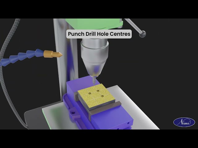 Drill Through Hole and Blind Holes
