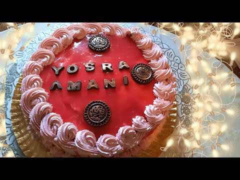 طورطة عيد الميلاد راقية بالكريمة وسهلة في التحضير