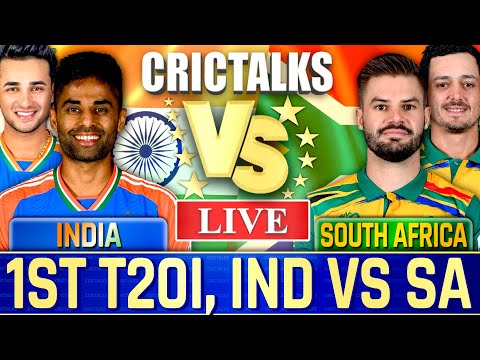 🔴 Live: IND vs SA, 1st T20I, Cricket Live Match Today Scores, Commentary, 1st Innings