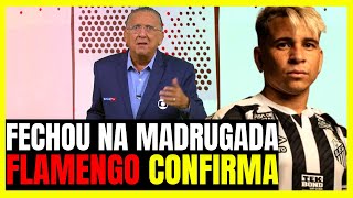 MINHA NOSSA! AGORA  OFICIAL! NOVO REFORO NO FLAMENGO! NOTICIAS DO FLAMENGO HOJE