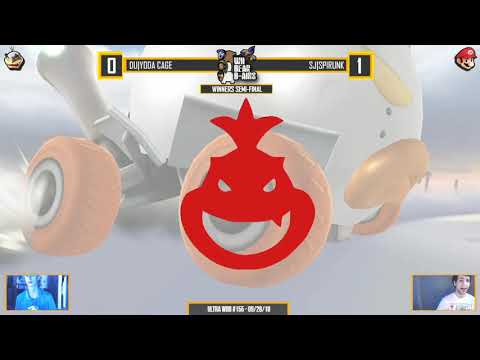 Ultra WBB #155 | DU|Yoda Cage (Morton) vs SJ|Spirunk (Cloud) - Winners Semi-Final - Super Smash Bros