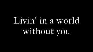 The Rasmus- Livin&#39; in a world without you lyrics