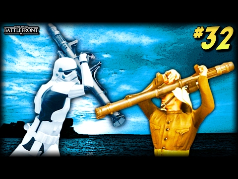 STAR WARS Battlefront - Unfortunate Moments #32 (Smart Rocket Fails, Cloud Car Fun!)