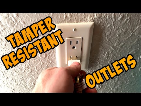 How TAMPER RESISTANT RECEPTACLES Work & Where They're Required By The National Electrical Code
