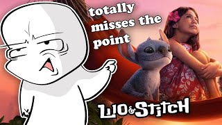 the Lilo and Stitch remake is pretty dumb