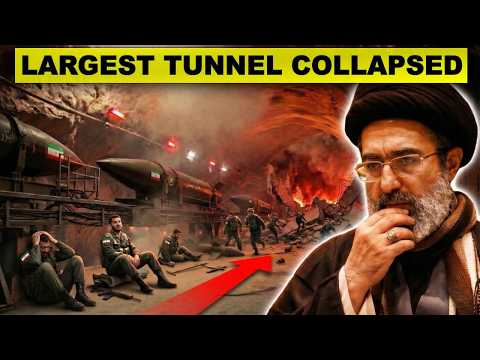 Largest Tunnels of Iran Have Been Collapsed! 300,000 Iranian Troops STRANDED Helplessly!