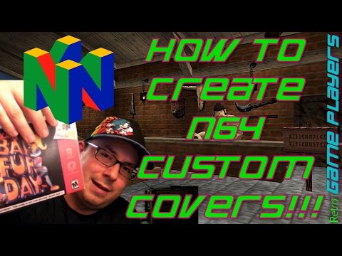 Custom N64 Cases and Covers for Universal Game Cases and WWF No Mercy RARE Bug Free - Retro GP