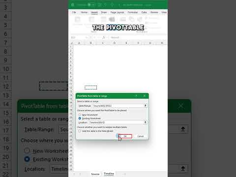 Excel Secrets: Track Trends Easily with PivotTable Timeline!
