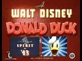 Donald Duck The Spirit Of 43 Disney 1943