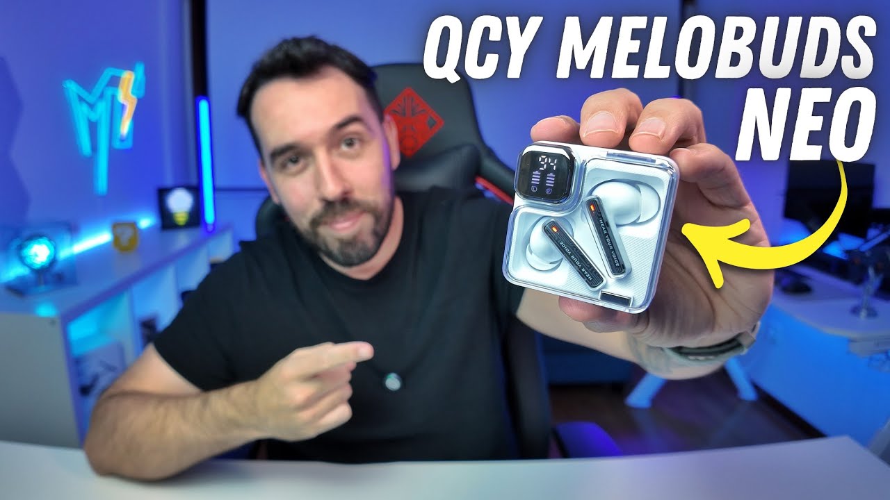 BOM E BARATO - QCY MELOBUDS NEO - LANÇAMENTO MAIS BONITO DA QCY (QCY T31)