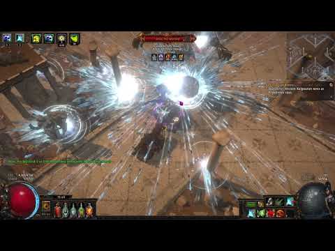 「3.15 POE」A9 Drox with 44% inc life, ice shot DPS test
