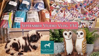 SMALL BUSINESS VLOG // Etsy troubles, exciting news from World Of Wool, Yarndale, Owls and more!