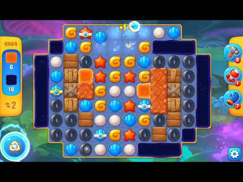 Fishdom 2021 - Level 6864   #playrix #fishdom #gaming