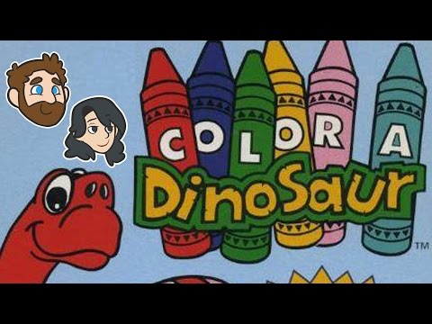 Let's Play Color A Dinosaur - Color a F#@&ing Dinosaur
