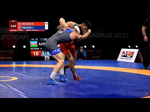 Double Underhook Destruction w/ Aliabbas Rzazade @ U23 Euros