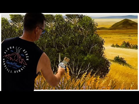 Stop Struggling with Foliage – This Oil Painting Method Works