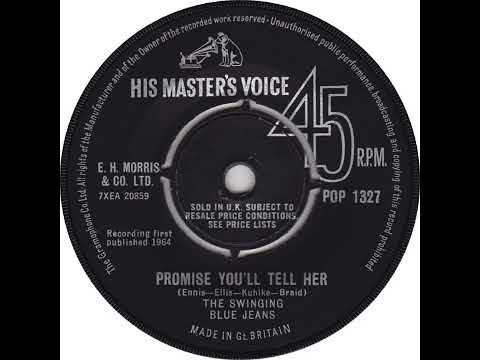 UK New Entry 1964 (186) The Swinging Blue Jeans - Promise You'll Tell Her