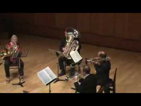 Chicago Brass Soloist. Quintet For Brass Op.73 No.3